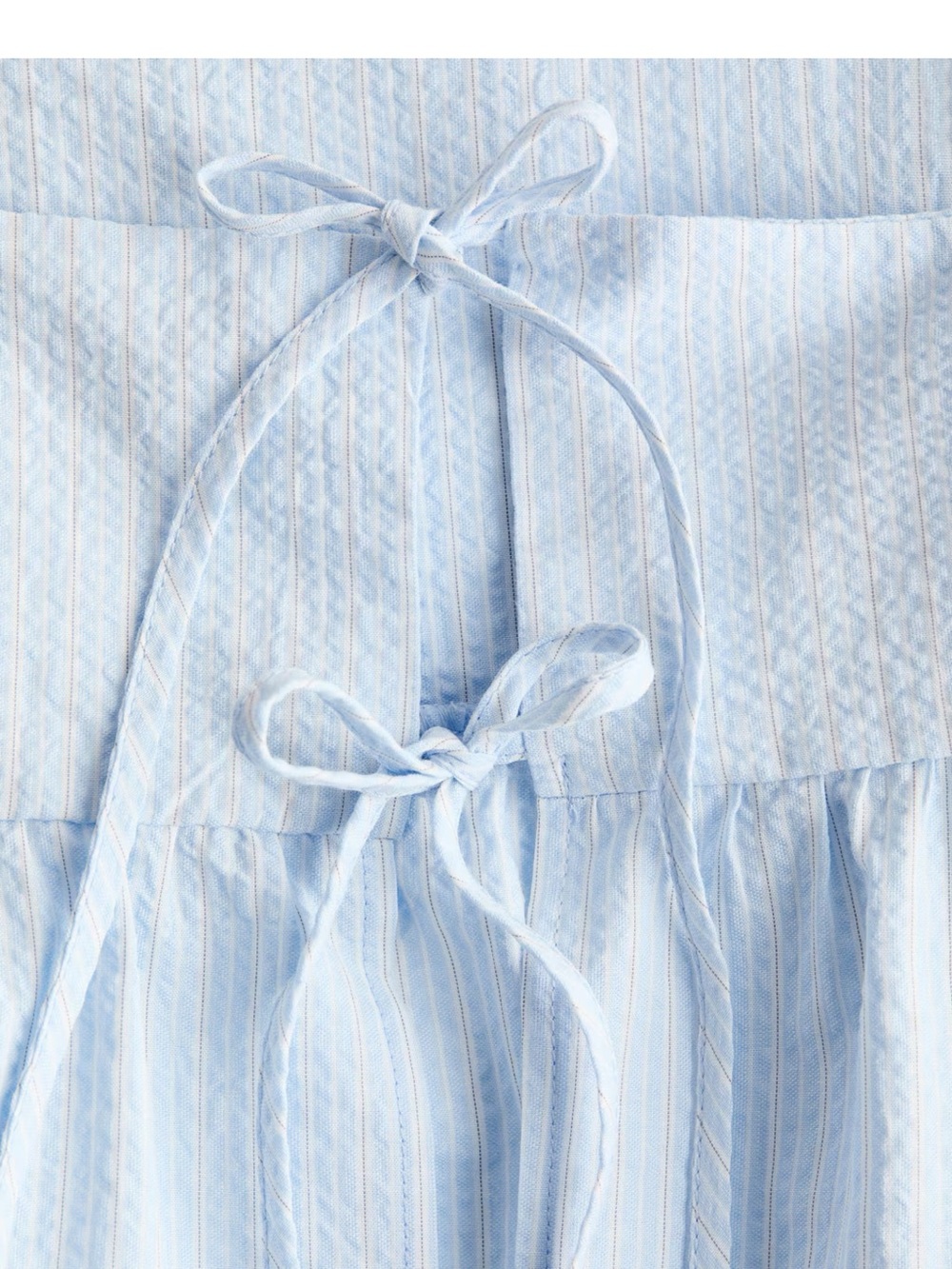 H&M Light Blue Striped Tank Top - Picture 3 of 5